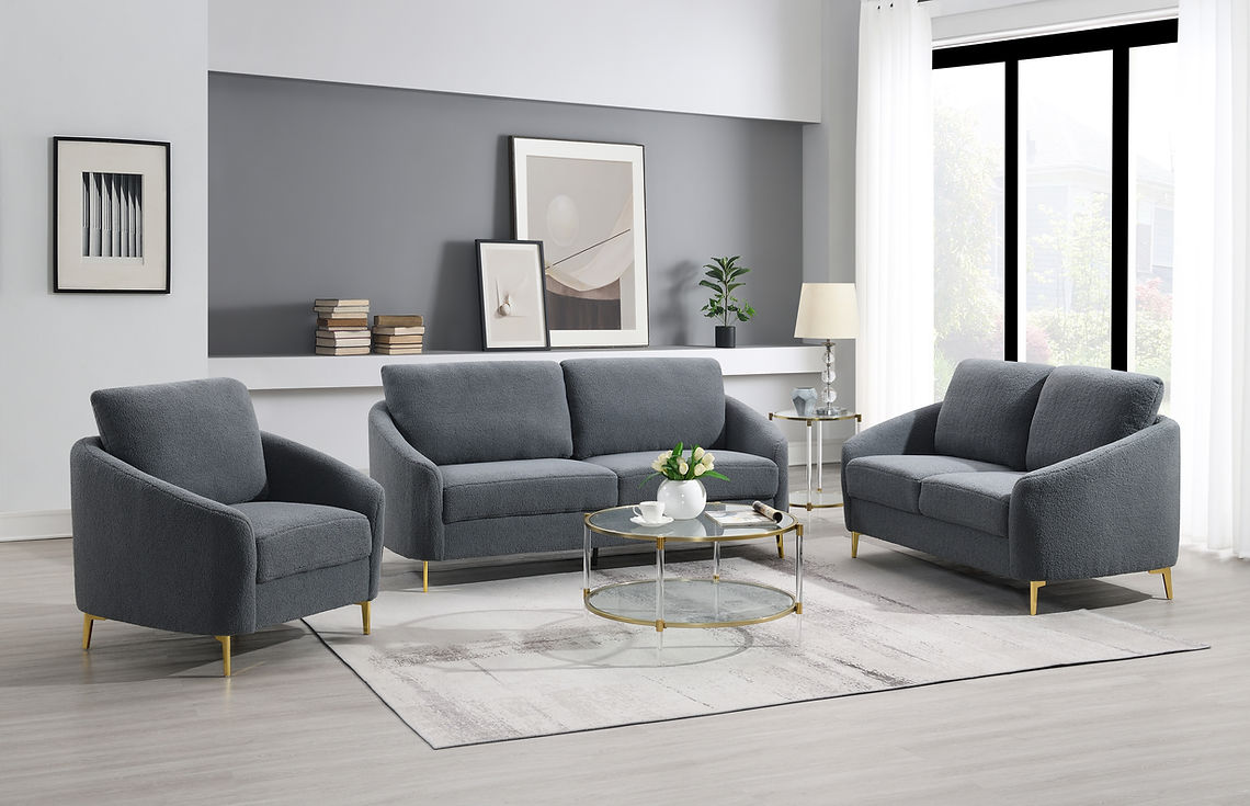 Lila Grey Living Room Set