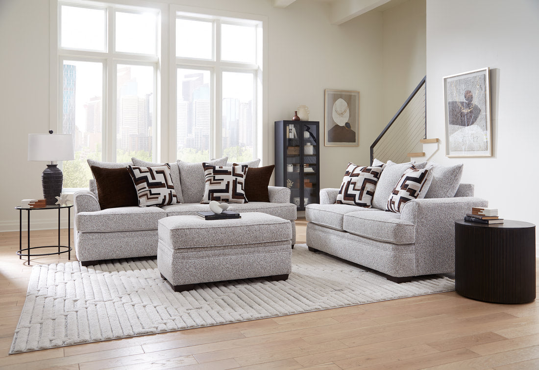 Loft Cognac Sofa & Loveseat