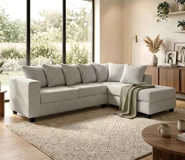 Luxe Gray RAF Sectional