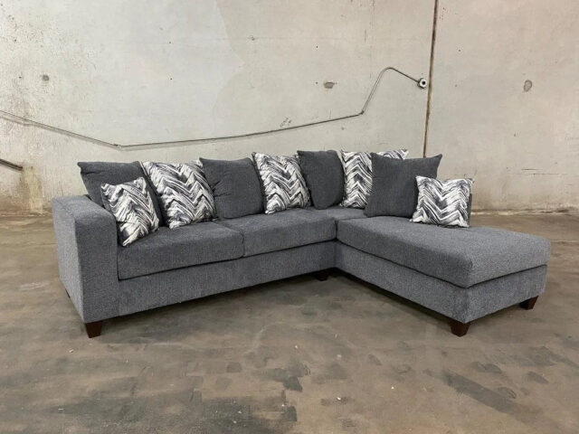 Monroe Charcoal Right Arm Facing (RAF) Sectional