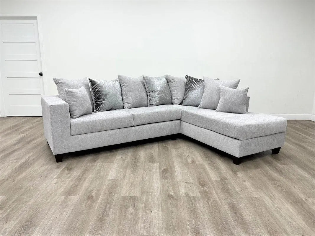 Monroe Dove Right Arm Facing (RAF) Sectional