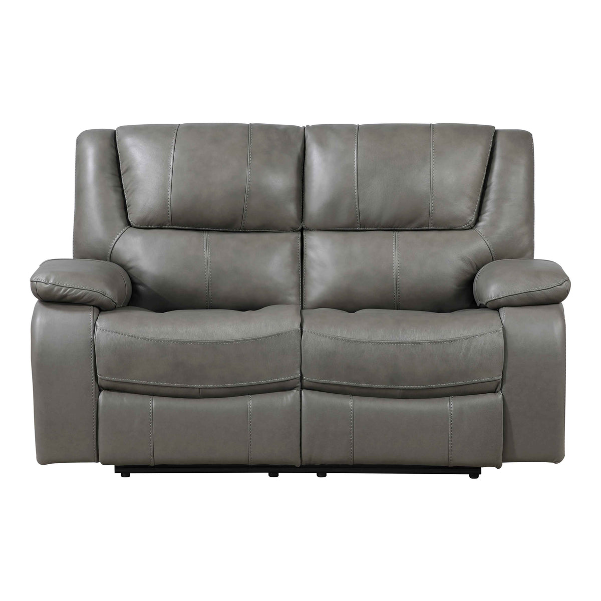 Ellicott Gray Double Reclining Loveseat