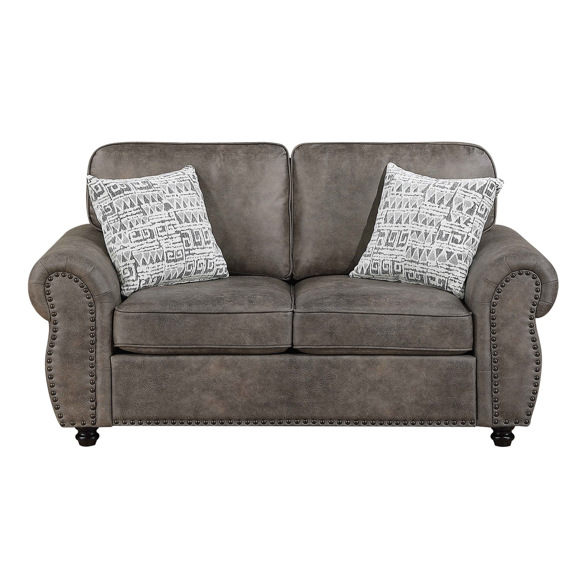 Pinnacle Pewter Loveseat