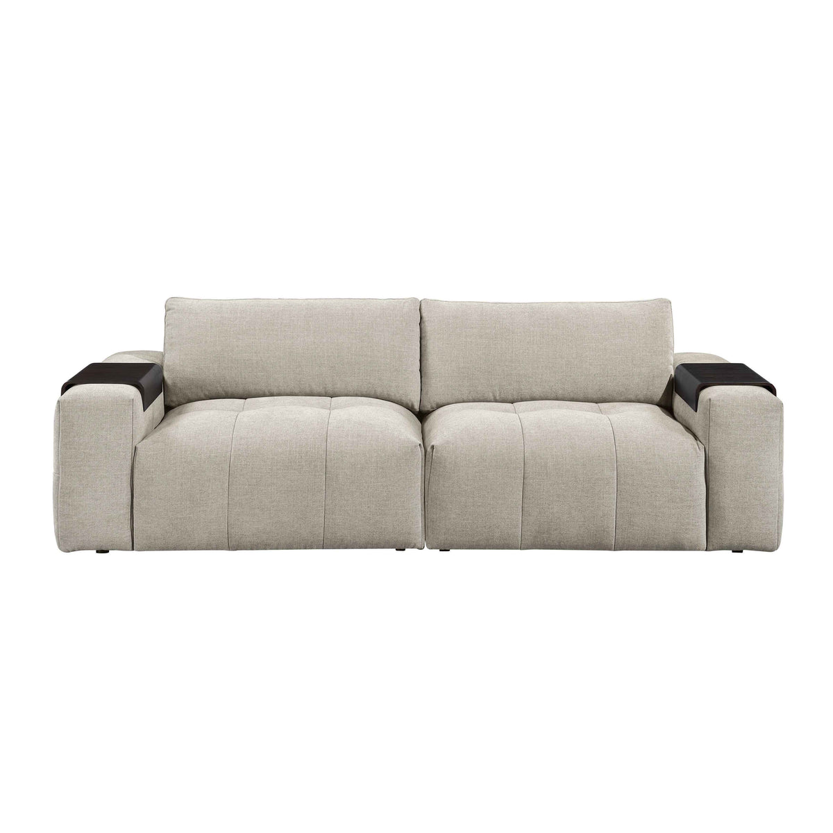 Tidal Taupe Modular Loveseat
