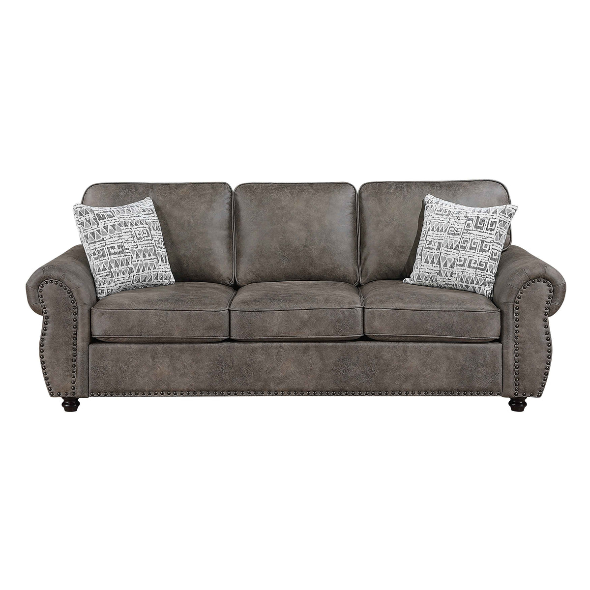 Pinnacle Pewter Sofa