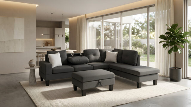 Star DK Grey RAF Sectional