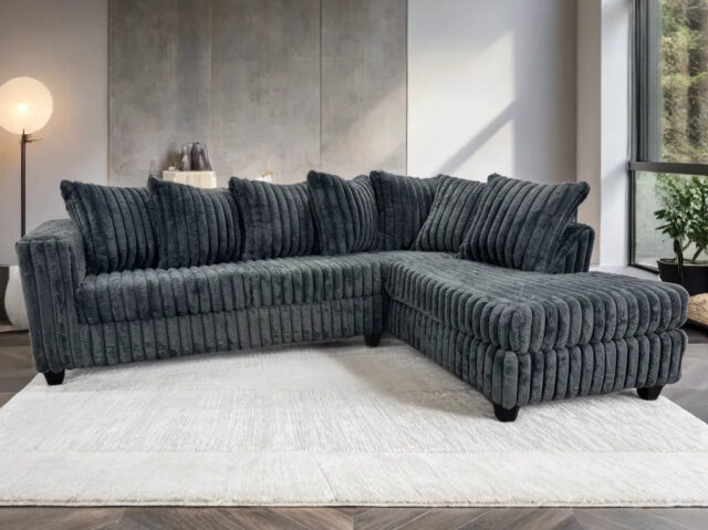 Larce Charcoal Sectional
