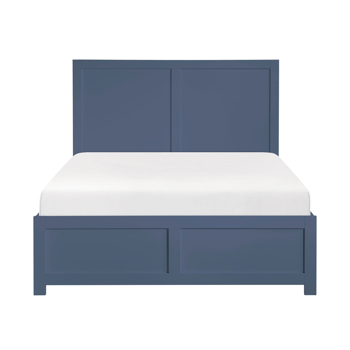 Nora Blue Full Platform Bed