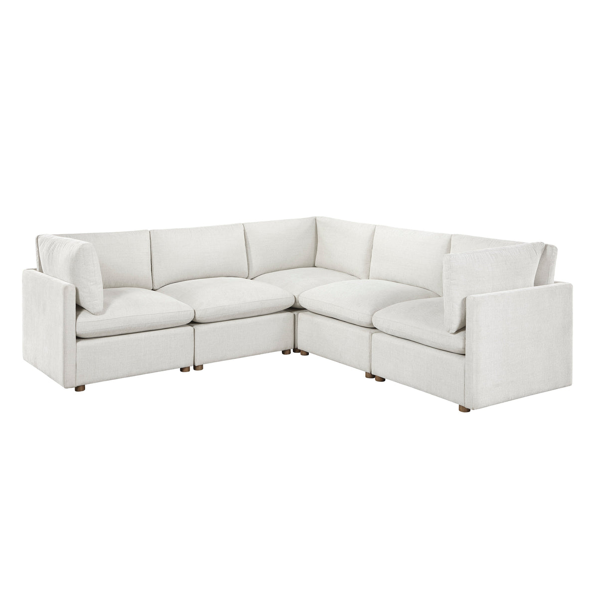 Annex Beige 5-Piece Modular Sectional