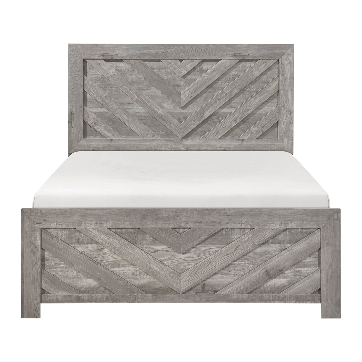 Corbin Gray Crossbuck California King Bed