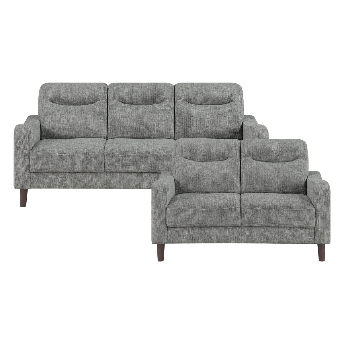 Linden Gray 2-Piece Living Room Set