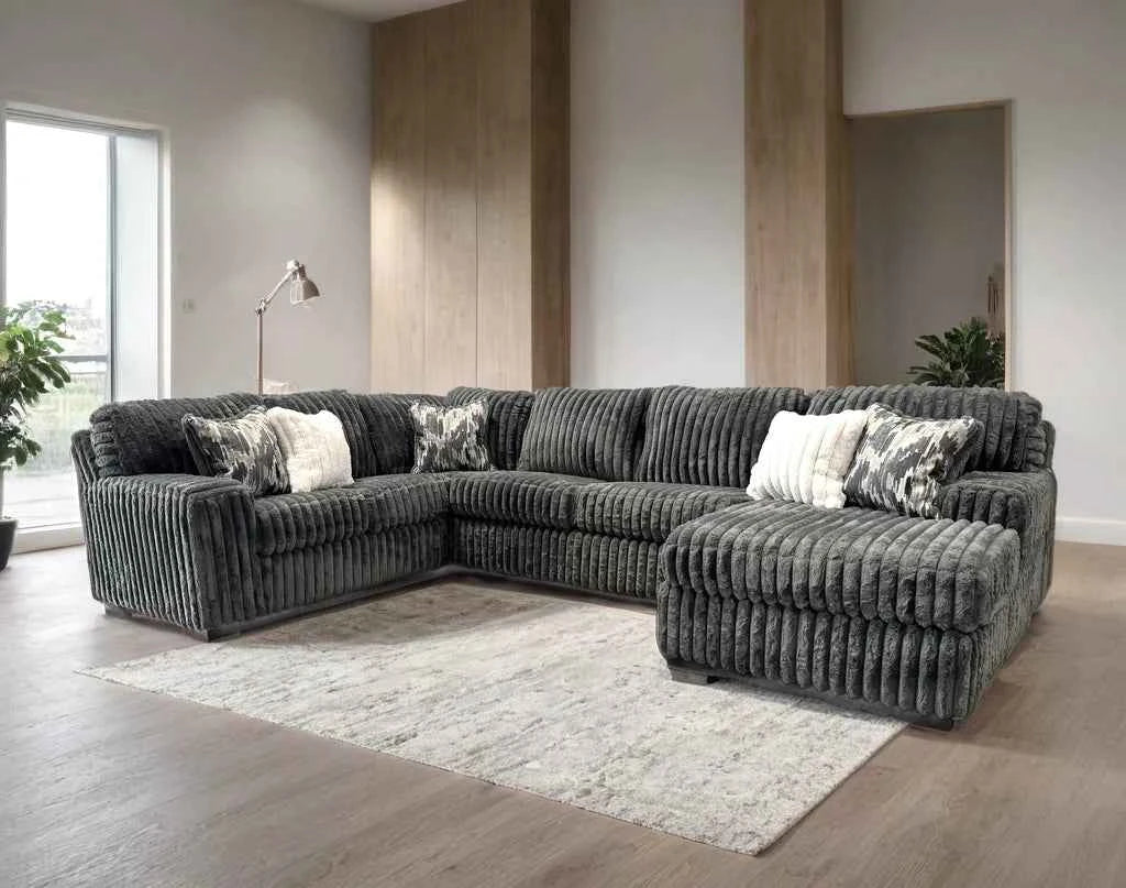 Linea Charcoal RAF Sectional
