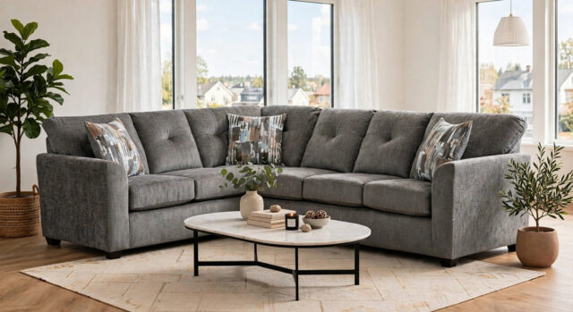 Washington Gray Sectional