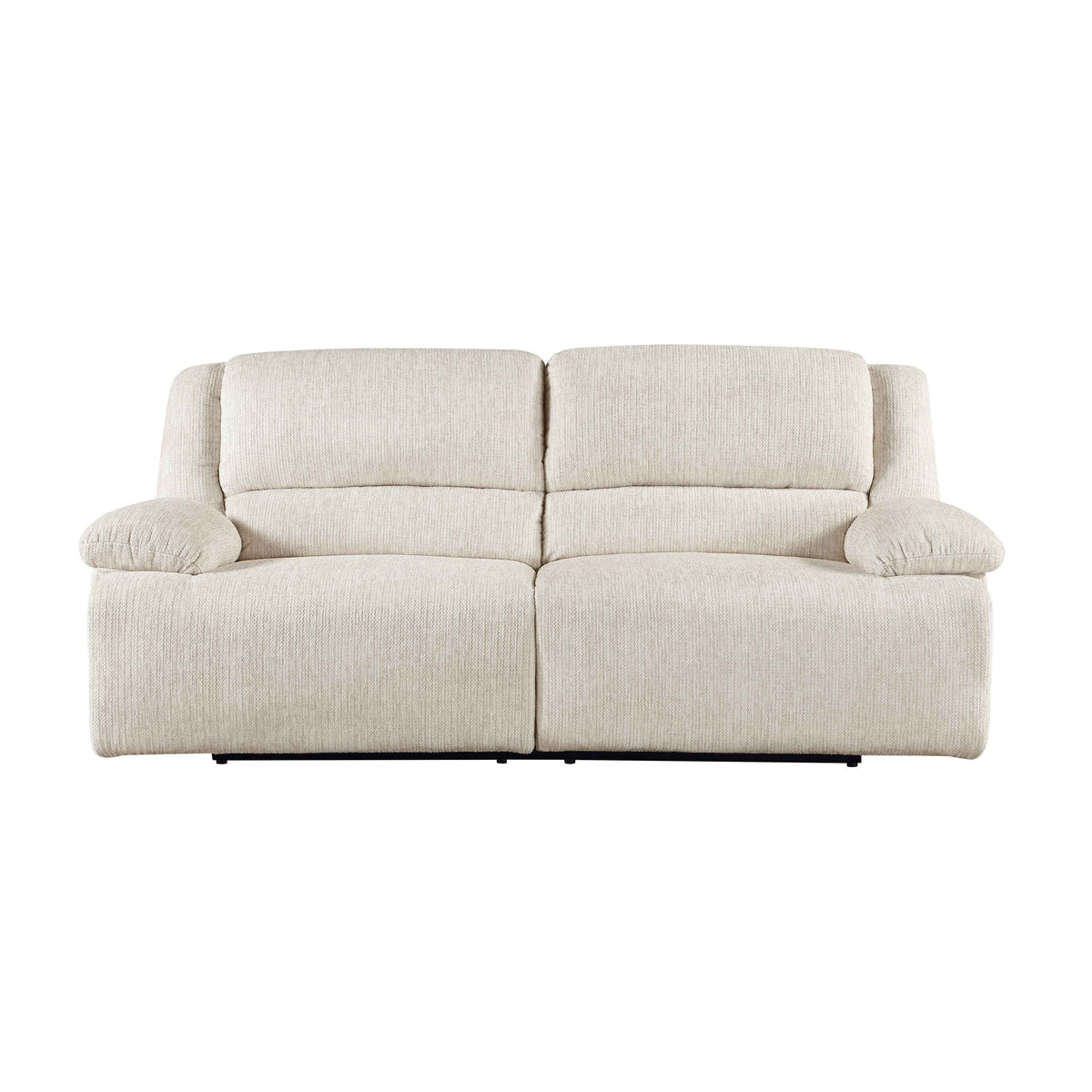 Caliber Beige Double Reclining Sofa