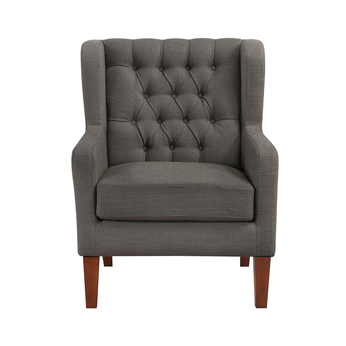 Aria Dark Gray Accent Chair