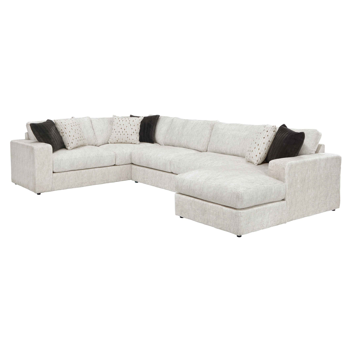 Solace Beige RAF Sectional