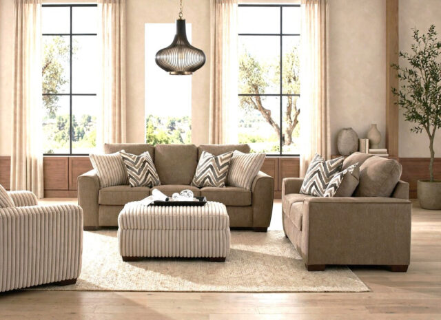 Sofia Java Living Room Set