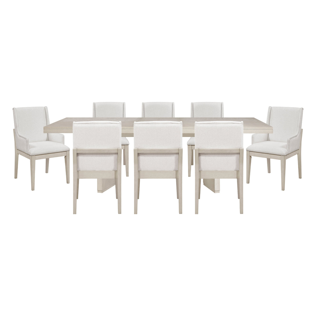 Tundra Ivory Extendable 9-Piece Dining Set