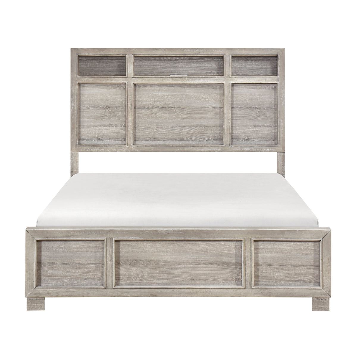 Everett Gray California King Bed
