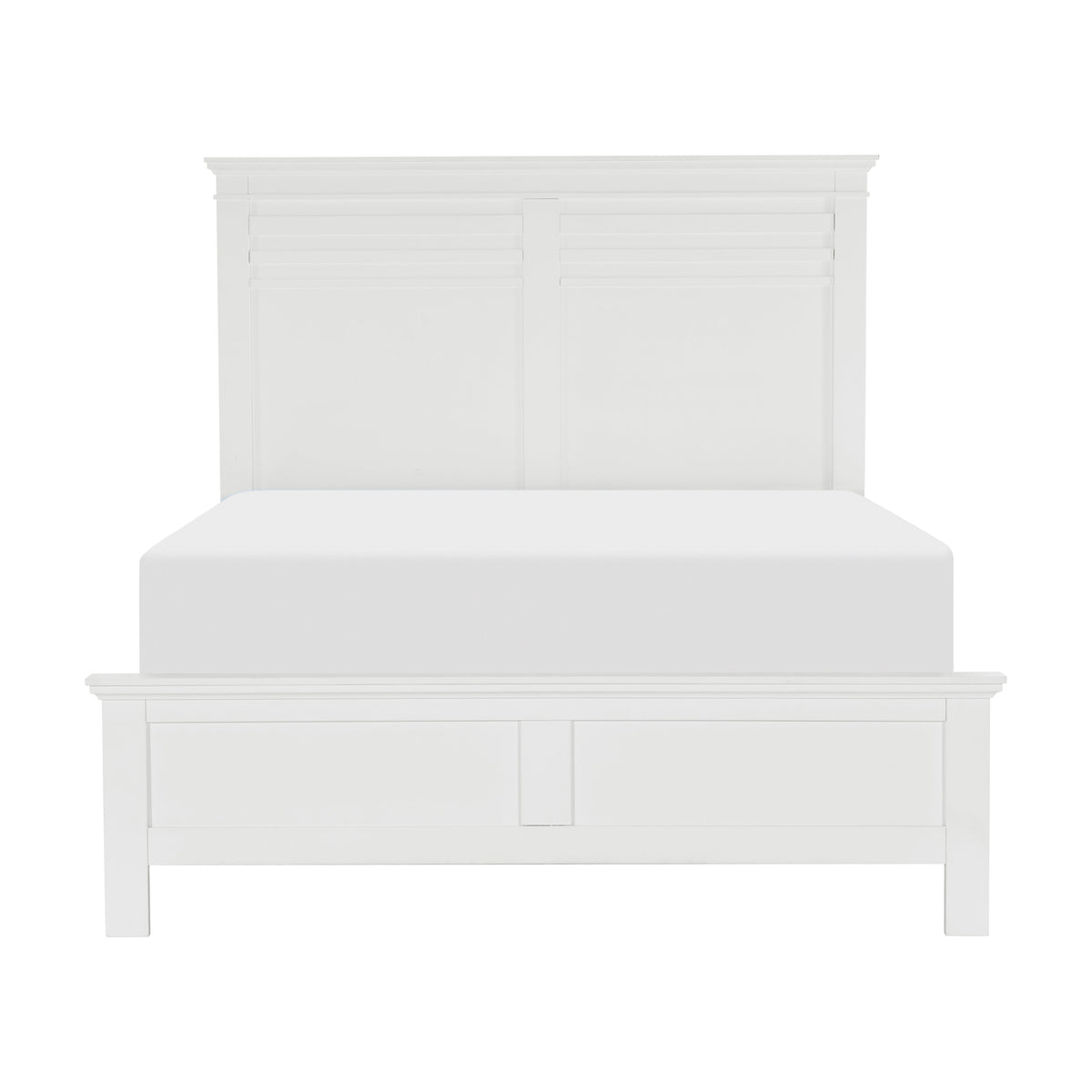 Blaire Farm White California King Bed