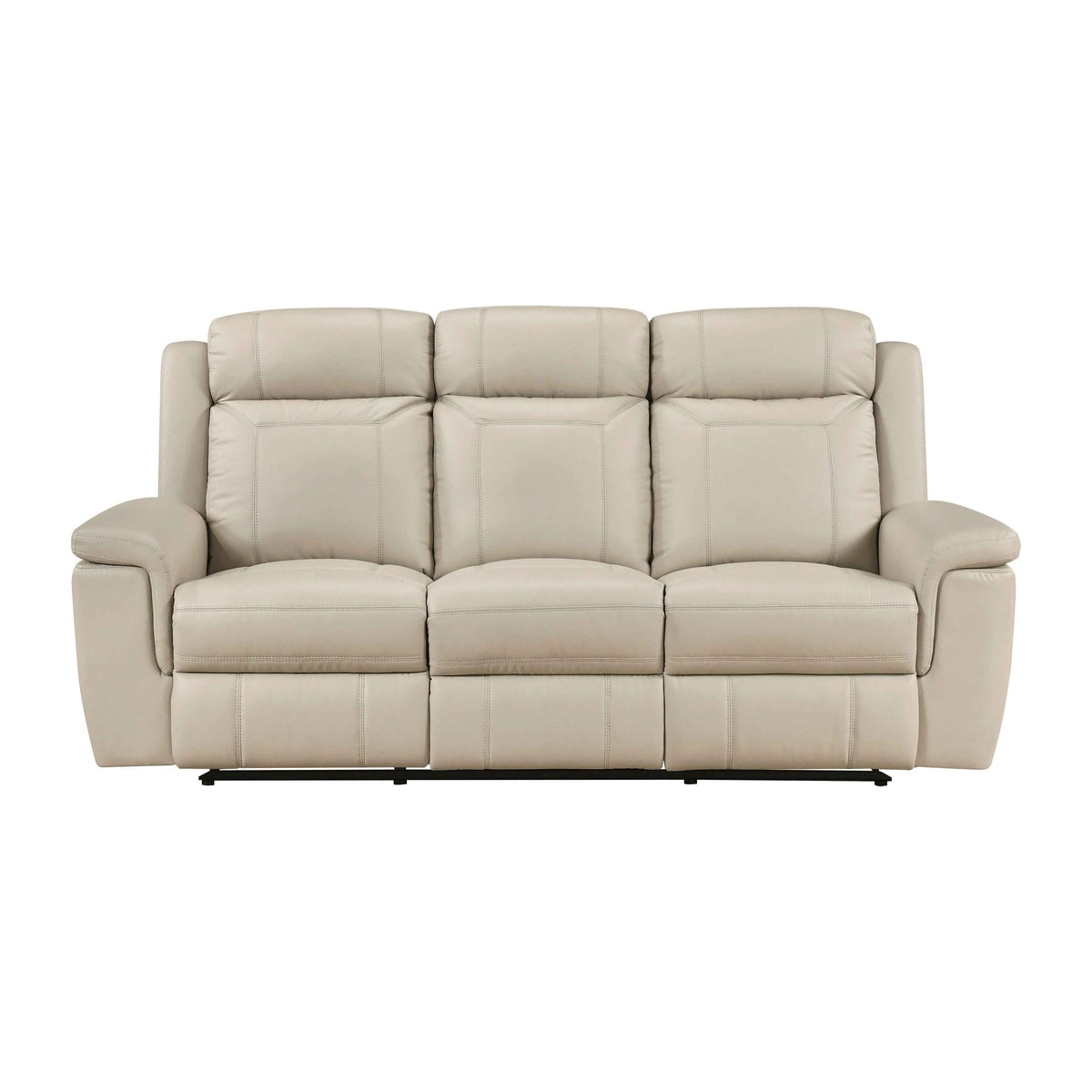 Nest Beige Double Reclining Sofa