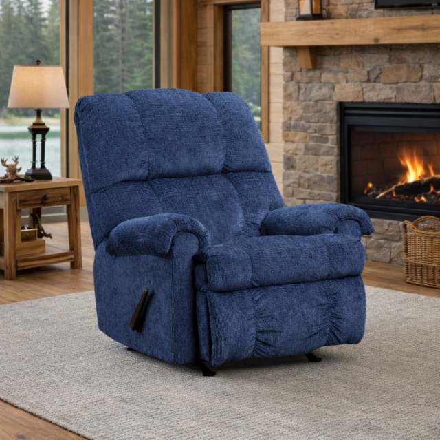 Washington Navy Rocker Recliner
