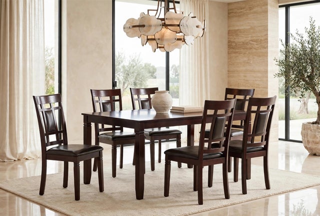 D1020 - Dining Table + 6 Chair Set