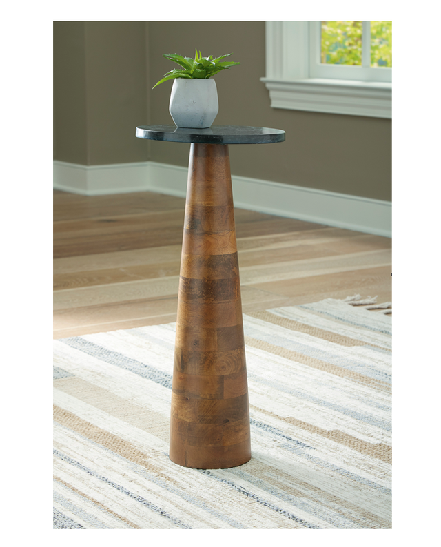 Ashley A4000633 Accent Table (Marble Top)