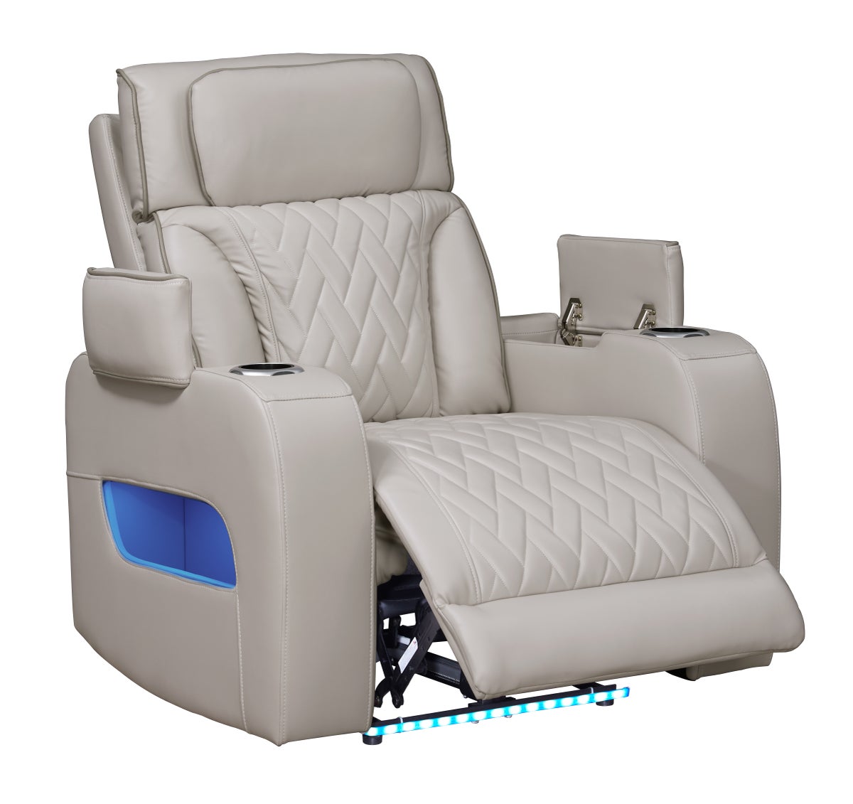 DUBAI 3PC Sand Power Reclining Set - Image 3