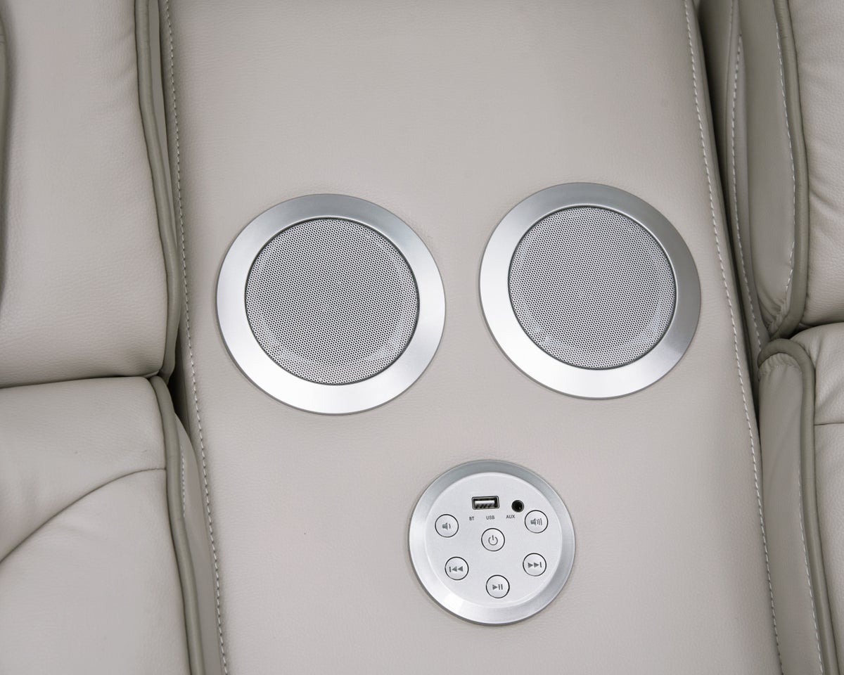 DUBAI 3PC Sand Power Reclining Set - Image 4