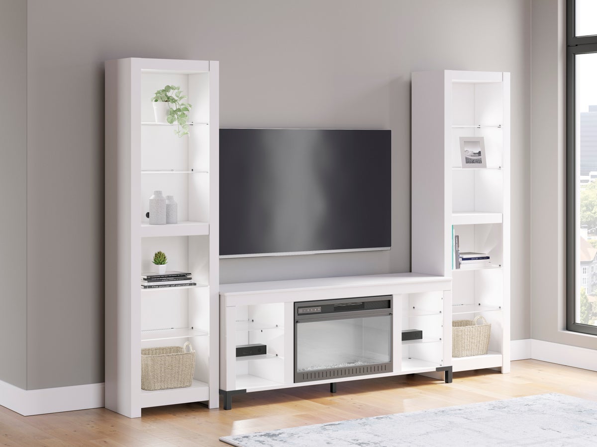 W2722 - TV Stand 59" L w/Fireplace (LED Lights) - Image 2