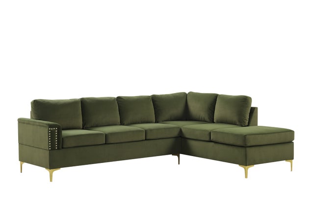 Vogue2 Olive Sectional