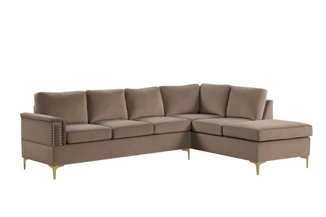 Vogue2 Latte Sectional