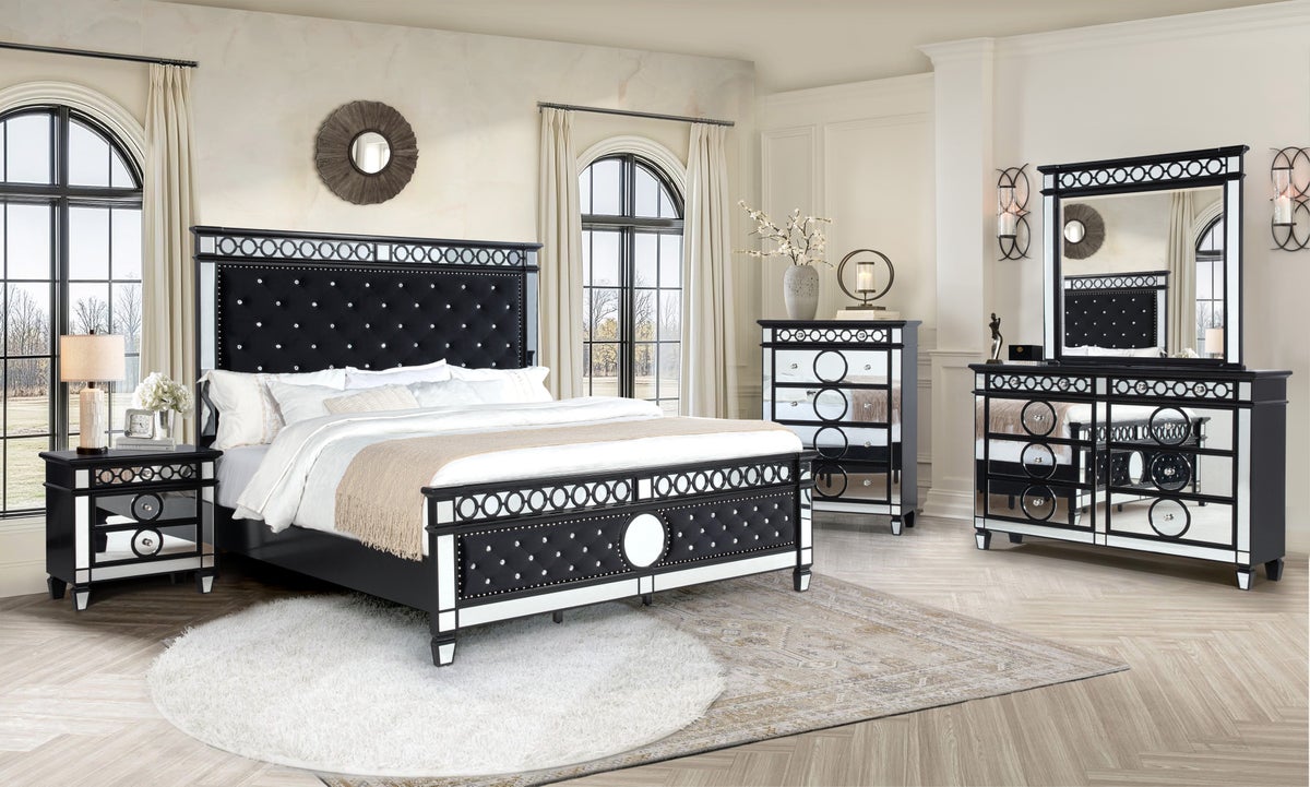 B5030 - 4pc or 5pc Bedroom Set - Queen, King