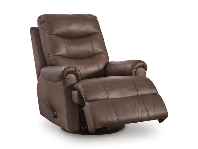 U1340061 - Swivel Glider Recliner (TOP GRAIN LEATHER) - Image 2