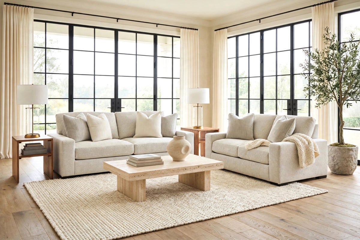 Ashley 813-10 - Sofa & Loveseat Set **PREMIUM QUALITY** ON SALE - Image 3