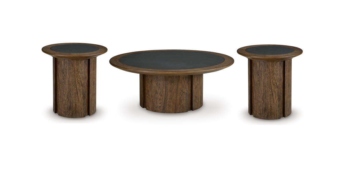 Ashley T563- Occasional Table Set - Image 3