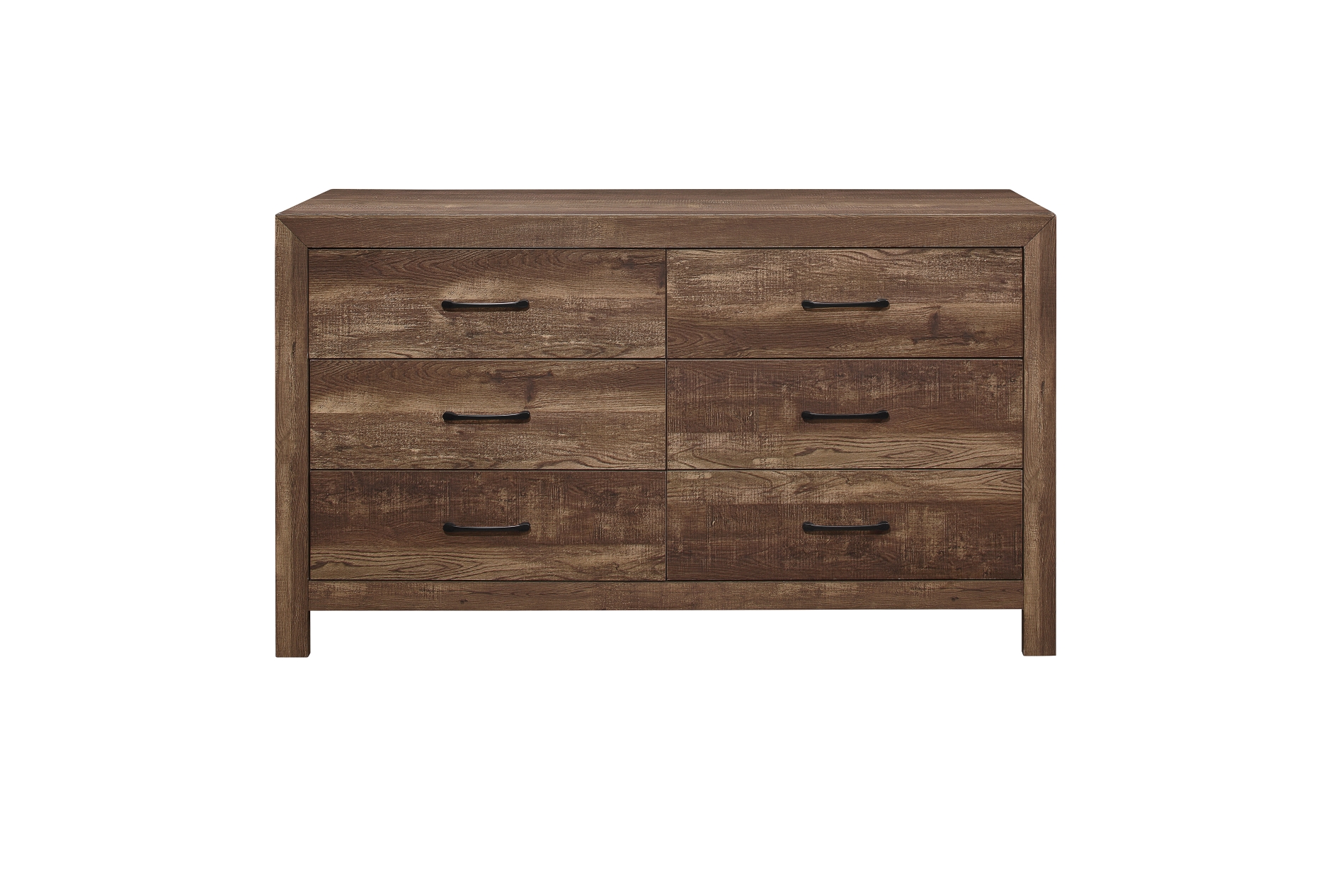 1534 Corbin Rustic Brown Bedroom Set