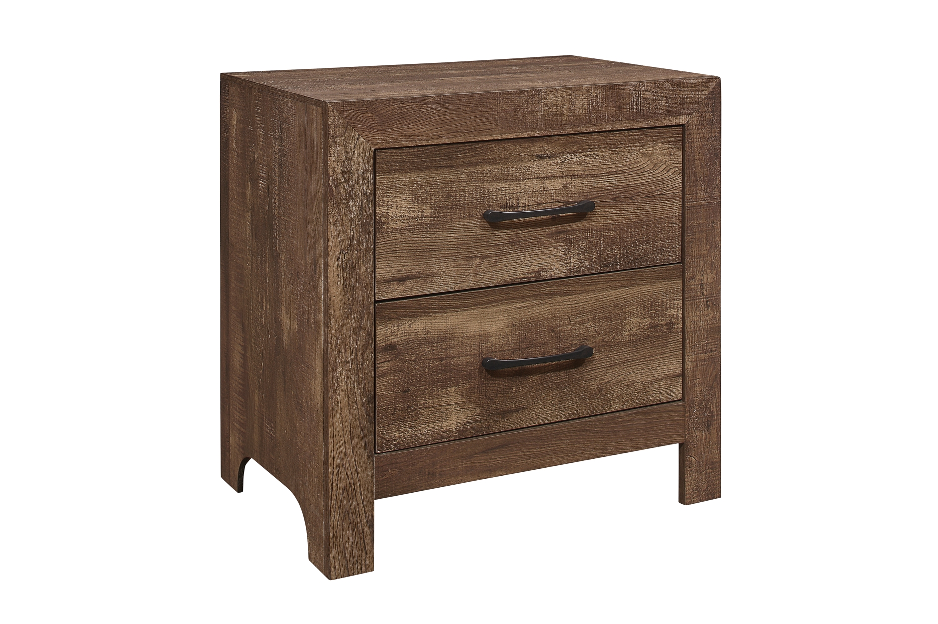 1534 Corbin Rustic Brown Bedroom Set