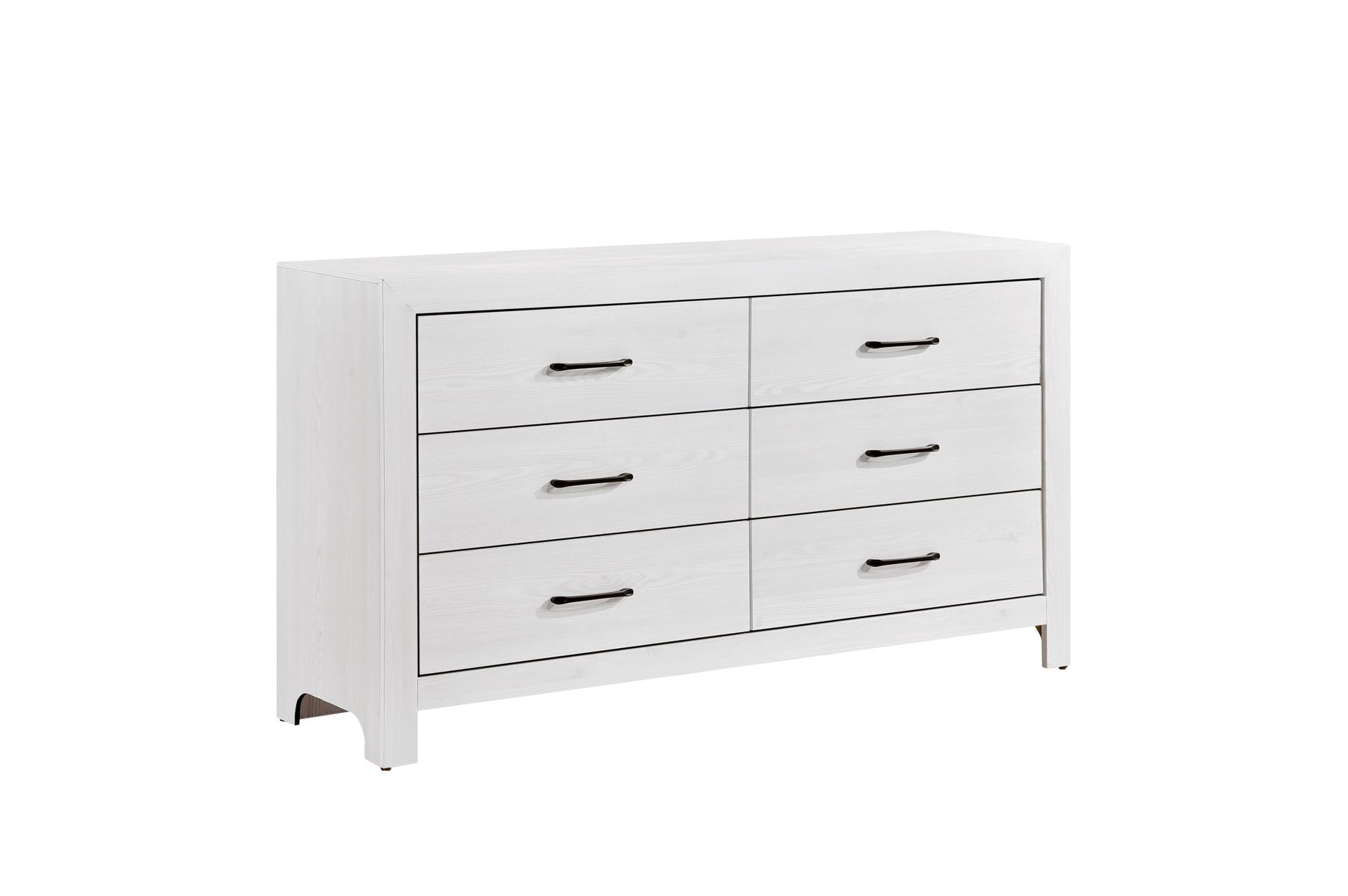 1534WH Corbin White Bedroom Set