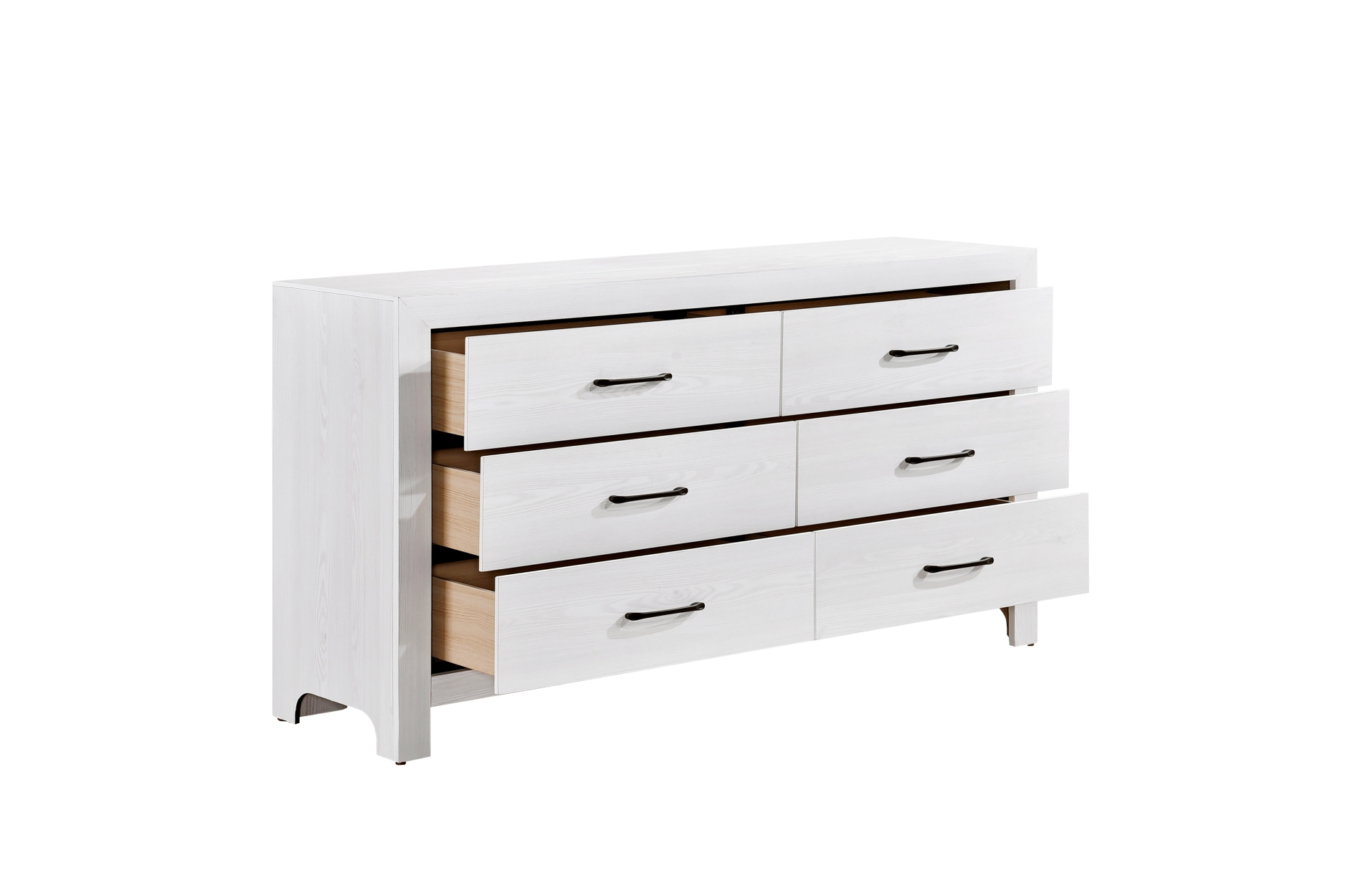 1534WH Corbin White Bedroom Set