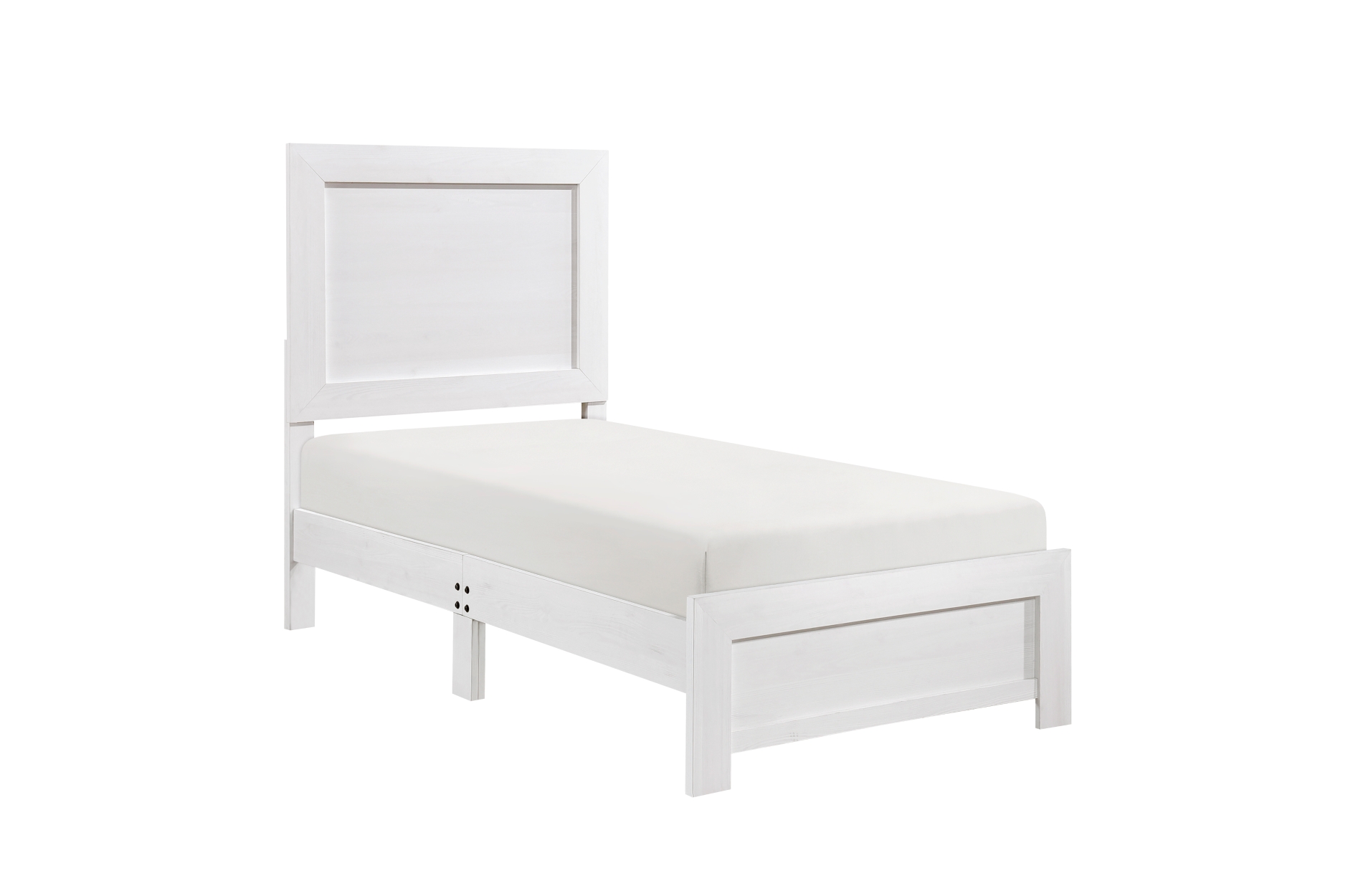 1534WH Corbin White Bedroom Set