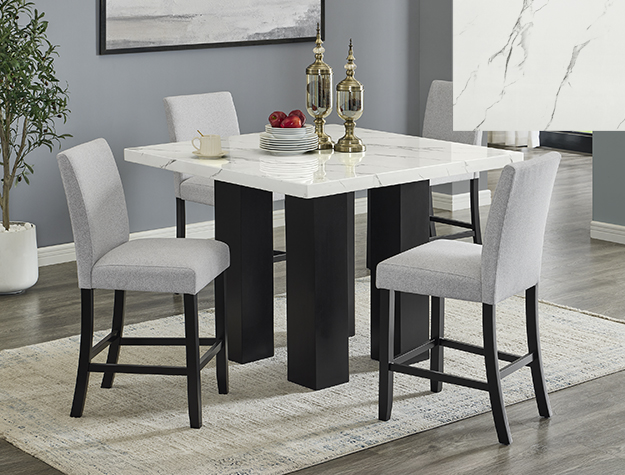 1712 Parkside Dove Counter Height Dining Set