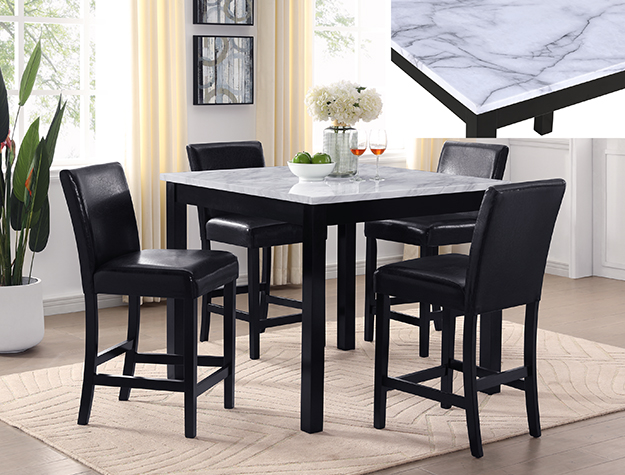 1715PU Lennon Counter Height Dining Set