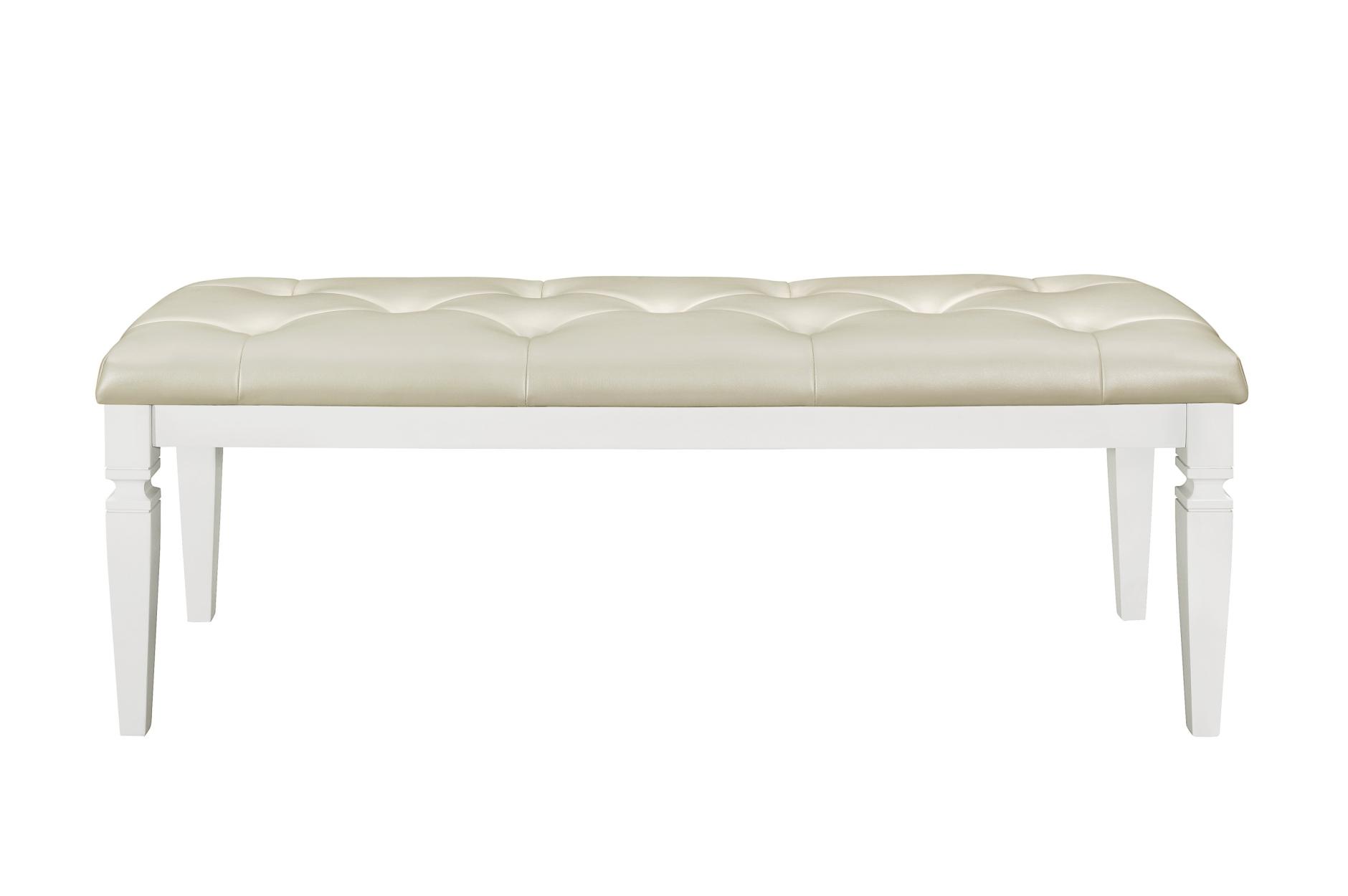1916W Allura White Bedroom Set