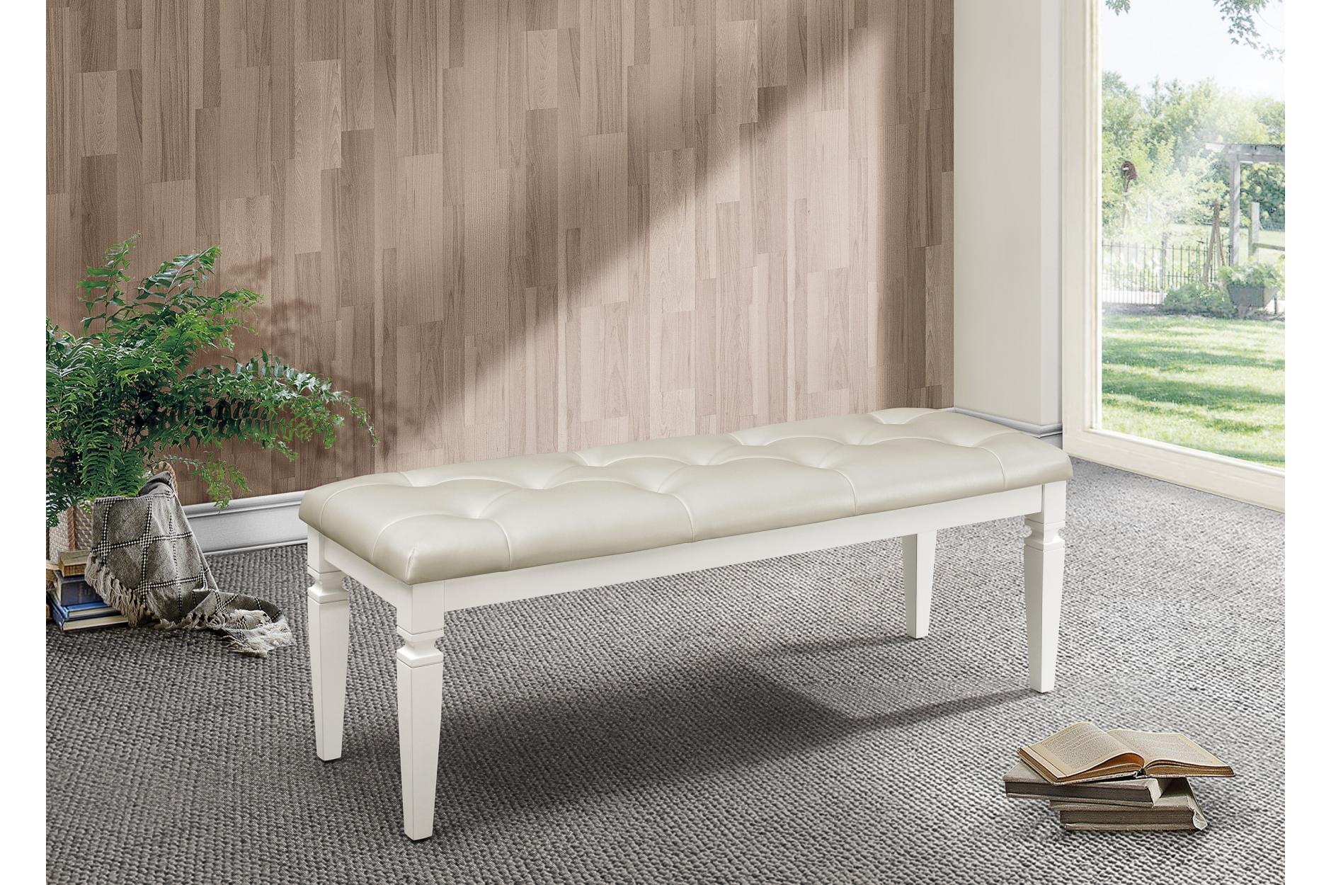 1916W Allura White Bedroom Set