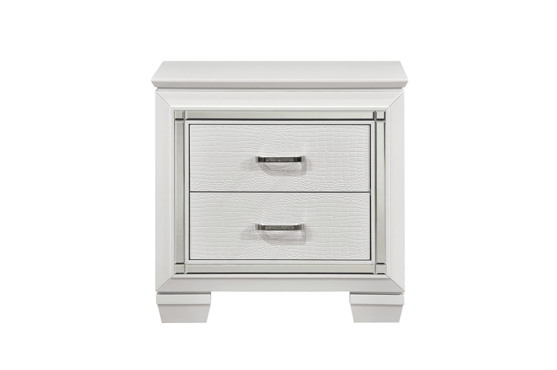 1916W Allura White Bedroom Set