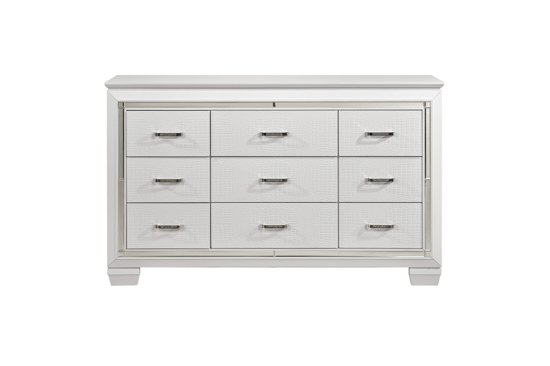 1916W Allura White Bedroom Set