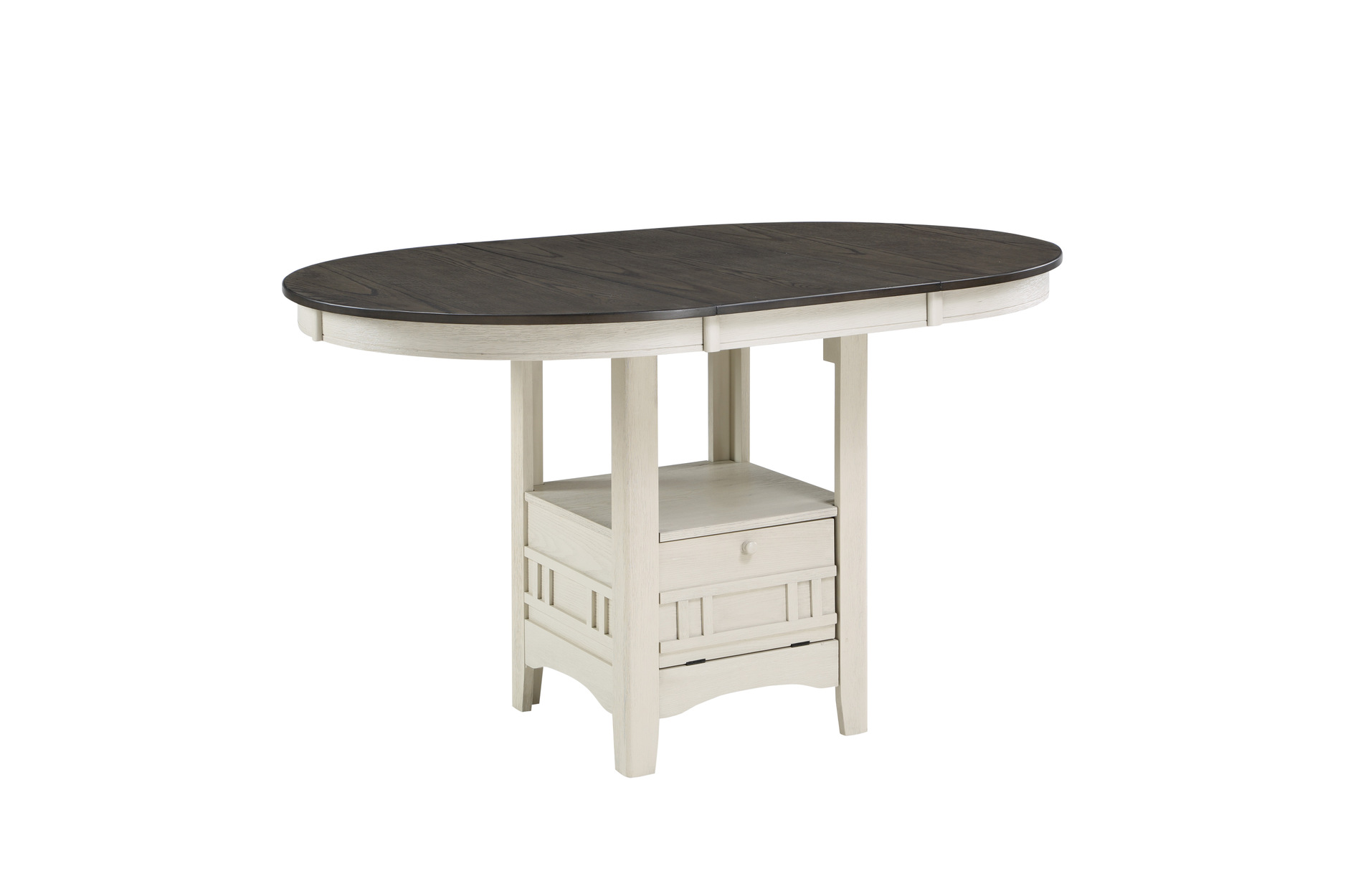 2423W Junipero Antique White Counter Height Dining Set