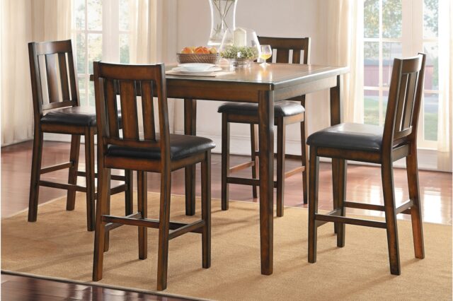 5511-36 Delmar 5-Piece Counter Height Set